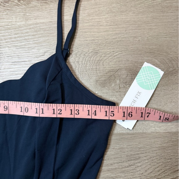 Market & Spruce Navy Jumpsuit - Picture 7 of 9